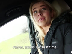 Stranded Coeds - Flirty Blondie Copulated In Car 1 - Nikky Dream
