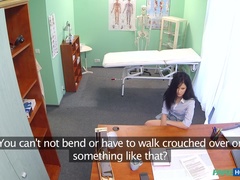 Médico, Pajear, Enfermera, Oficina, Dolor, Pov, Uniforme, Voyeur