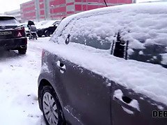 素人, お金, ハメ撮り, 赤毛, ラフ, ロシア人, ティーン, 締まりの良い