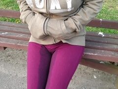 Accidente, Amateur, Rubia, Británico, Orinar, Público, Fumando, Mojado