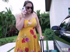 デカパイ, フェラチオ, 浮気者, イマラチオ, 下着, 淫乱熟女, ポリス, 妻