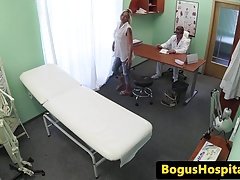 Fingered euro patient banged during exam