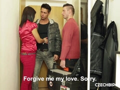 Anal, Cul, Bisexuelle, Sucer une bite, Tchèque, Fait maison, Homme homme femme, Plan cul à trois