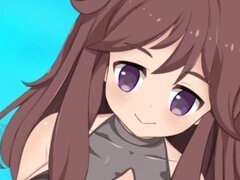 3d, 母, オフィス, ティーン