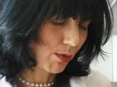 アナル, イタリア人, 淫乱熟女, ストッキング