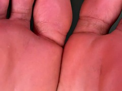 Amateur, Negro, Ébano, Pies, Fetiche, Nylon, Pantaletas