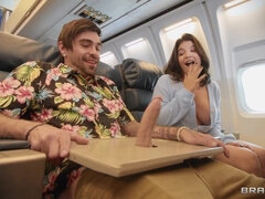 LaSirena69 and Hazel Grace FFM threesome sex video