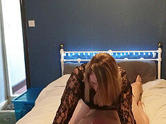 grinds phat man meat to multiple orgasms