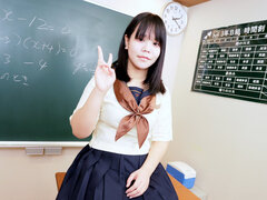 18 ans, Poilue, Japonaise, Pov, Chatte, Élève, Adolescente