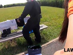 Beauté, Brunette brune, Tchèque, Chatte, Rugueux, Maigrichonne, Adolescente, Uniforme