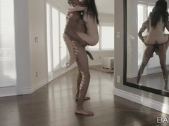 Arsch, Arschlecken, Schwarz, Paar, Hundestellung, Fingern, Interrassisch, Muschi