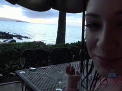 素人, ビキニ, 彼女, 小柄, ハメ撮り, 公共, 剃毛, 喫煙