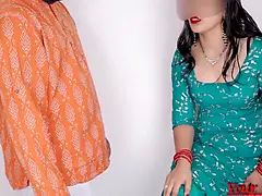 Hot bahu hard fucked by old sasur in Hindi audio