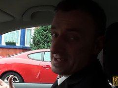 デカパイ, フェラチオ, イギリス人, 中出し, フェティッシュ, オマンコ, ラフ, ストッキング
