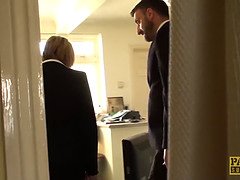 緊縛, デカパイ, ボンデージ, イギリス人, 服従, フェティッシュ, 淫乱熟女, おもちゃ
