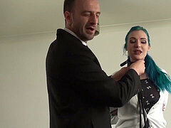 Anal, Bondage domination sadisme masochisme, Grosse bite, Sucer une bite, Britannique, Double pénétration, Humiliation, Punition