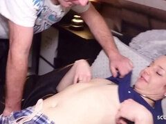 Anal, Collège université, Éjaculation interne, Partouze, Allemand, Chatte, Adolescente