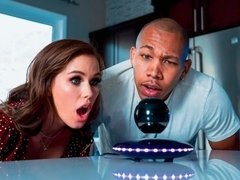 Kont, Grote lul, Zwart, Pijpbeurt, Laarzen, Handbeurt, Interraciaal, Masturbatie