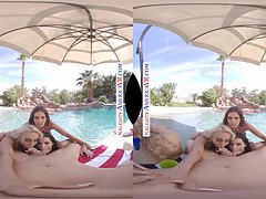 Morena, Cuadrupleta, Sexo duro, Madres para coger, Fiesta, Piscina, Pov, Realidad
