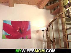 デカパイ, フェラチオ, エロ熟女, イマラチオ, 淫乱熟女, 現実, 義母, 禁句