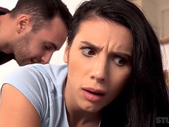 Arsch, Blasen, Braunhaarige, Fetisch, Handjob, Wichsen, Realität, Ablutschen