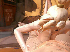 Dreidimensional, Grosse titten, Spermaladung, Aufs gesicht abspritzen, Weibliche domination