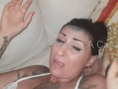 In den arsch, Prominente, Paar, Orgasmus, Pov