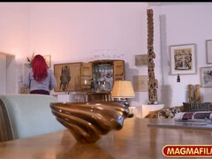 フェラチオ, 乱交, ドイツ人, ハードコア, Hd, 淫乱熟女, 赤毛