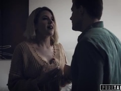 Grosse titten, Erpressen, Hundestellung, Familie, Milf, Realität, Sohn, Stiefmutter