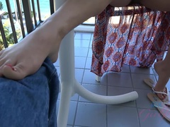 お尻, ビキニ, 黒人, 茶髪の, 口内発射, オマンコ, 喫煙, オッパイの