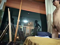 Любители, Азиатки, Минет, Кончили внутрь, Семяизвержение, Кореянки, Мастурбация, Втроем