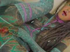 Cul, Dingue, Gode, Pénétrer avec le poing, Chatte, Pute, Solo, Mouillée