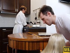 18, ブロンド, フェラチオ, Hd, オマンコ, 現実, ロシア人, 締まりの良い