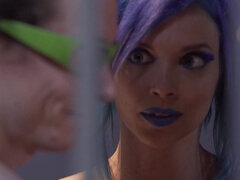 Anna Bell Peaks and Katy Kiss in Suicide Squad XXXAn Axel Braun Parody, Scene 3 - WickedPictures