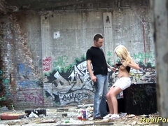 Leie, Grosser schwanz, Blasen, Deutsch, Hd, Im freien, Realität, Dürr