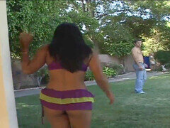 Anaal, Aziatisch, Kont, Bruinharig, Buiten, Klein, Geschoren, Tieten likken