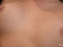 Brunette brune, Éjaculation interne, Lingerie, Mature