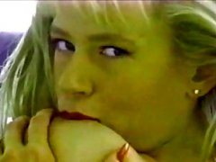 Blonde, Compilation, Masturbation, Mamelons