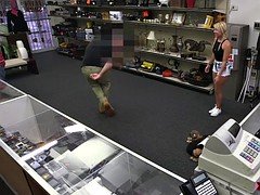 Hot blonde needs cash for veterinary bill and pawn