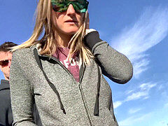 hookup by the river Las Vegas Wash Morning Sex Fucking and deep throating