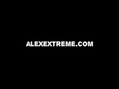 HotKinkyJo Blue Outfit Anal Fuck - Extreme Speculum & Deep Dildo in Ass, Belly Bulge & Prolapse