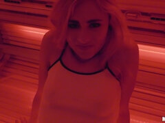 Amerikaans, Kont, Pijpbeurt, Sportzaal, Natuurlijke tieten, Gezichtspunt, Realiteit, Tieten likken