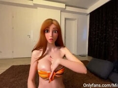 18 años, Tetas grandes, Tetona, Hablar sucio, Hd, Pov, Pelirrojo, Paja con tetas