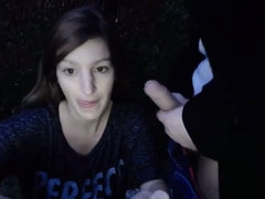 Amateur, Blowjob, Brunette, Cumshot, Homemade, Pov, Teen, Webcam