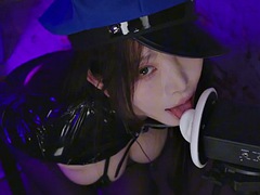 Asiático, Chica, Coreano