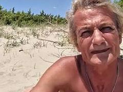Anal, Plage, Britannique, Couple, Homosexuelle, Hard, Nudiste, Transsexuelle