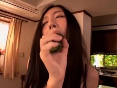 Aziatisch, Pijpbeurt, Gek, Hd, Japaans