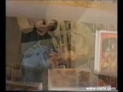 In den arsch, Arsch, Blondine, Blasen, Doppelpenetration, Frau, Französisch, Vintage