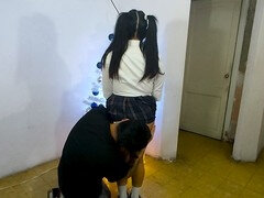 18 jahre, In den arsch, Latina, Uniform