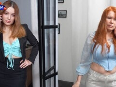 Grote kont, Universiteit, Huisgemaakt, Rijpe lesbienne, Moeder die ik wil neuken, Moeder, Stiefmoeder, Trio